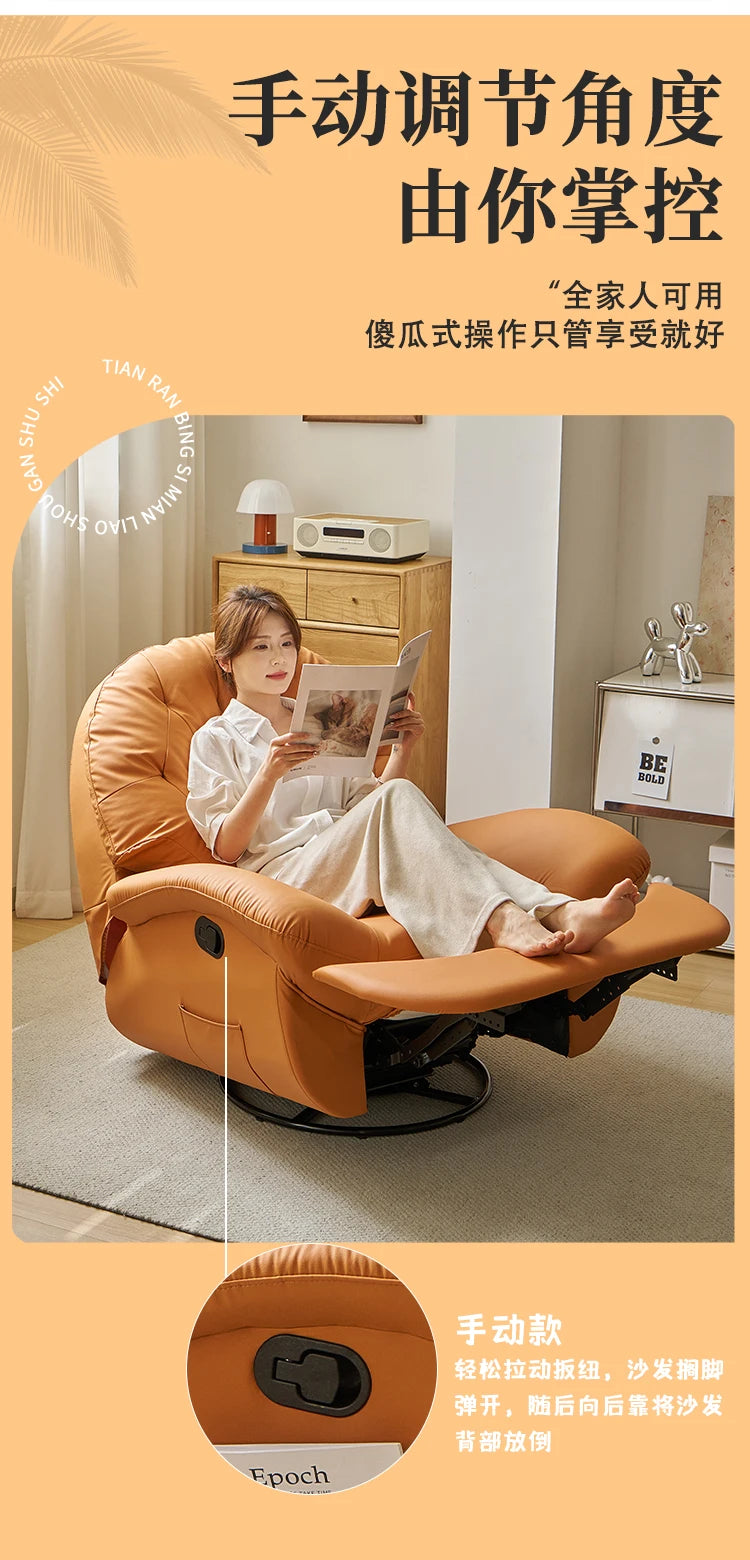 Classic Lazy Sofa with Armrest – Soft Adults Apartment Sofa Cushion for Living Room & Office