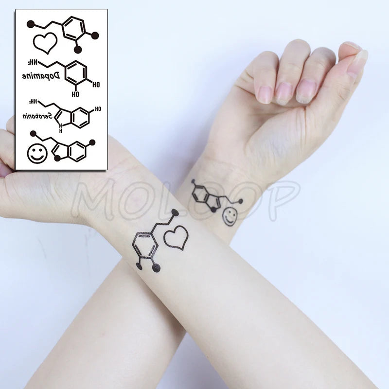 Sexy Red Lips Water Transfer Tattoo – Waterproof Body Art 10.5x6cm