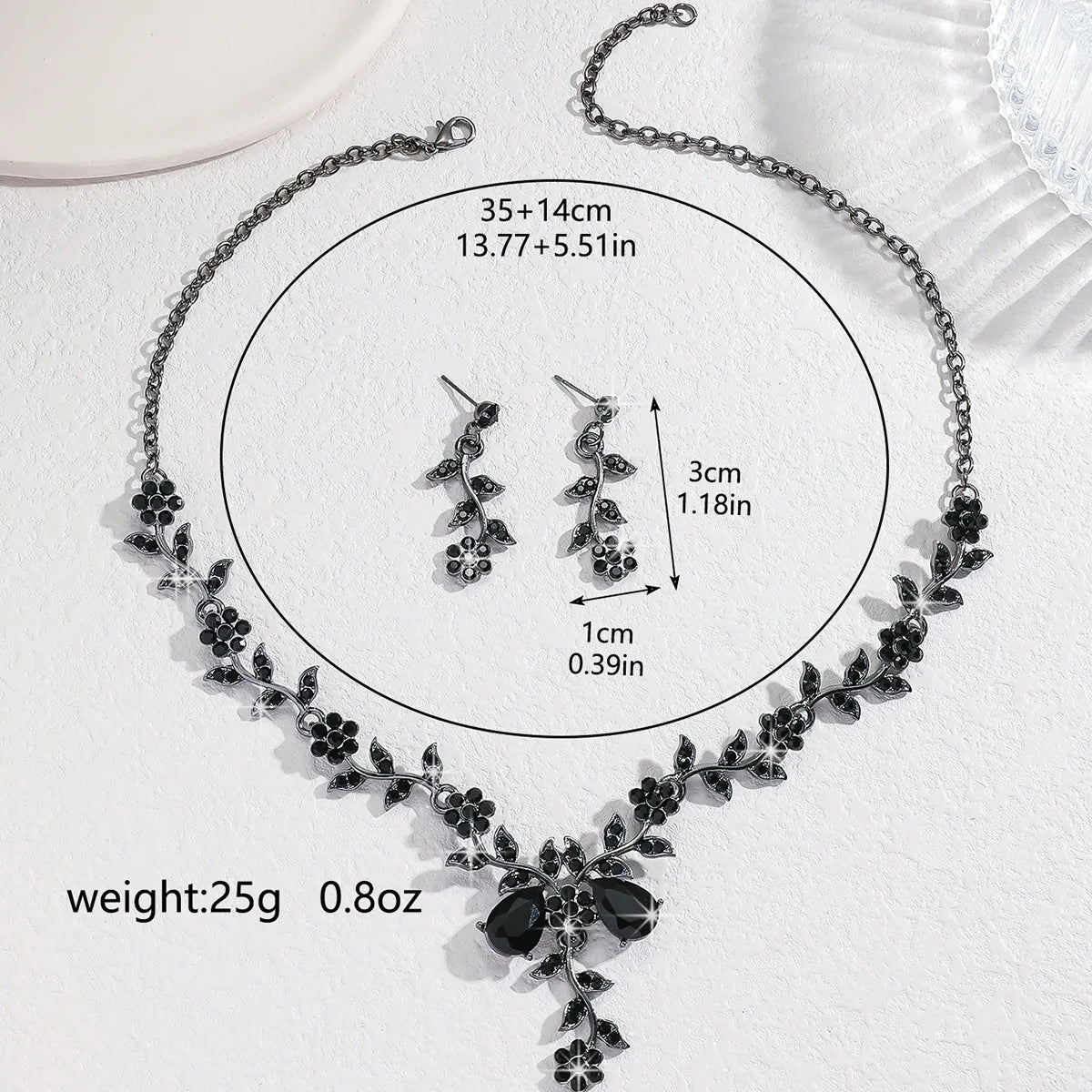 Elegant Flower Design Jewelry Set – Trendy All-Match Fashion Jewelry for Party & Daily Wear