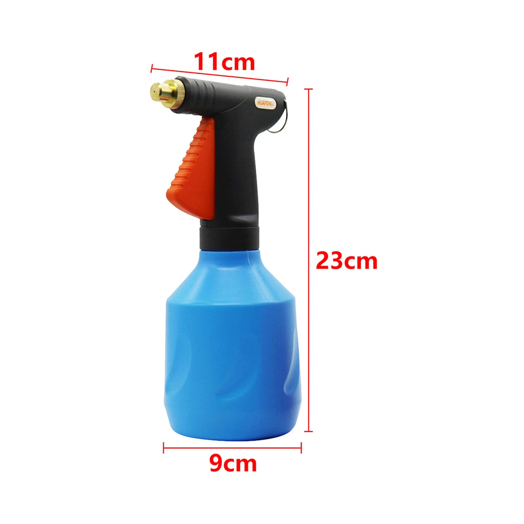 Adjustable Copper Nozzle Sprayer Bottle – 680ml Hand Pressure Pneumatic Spray Kettle for Garden & Disinfection