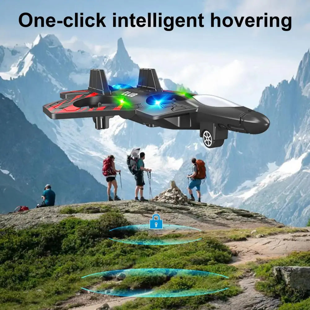 Remote Control Airplane Toy – 360° Stunt Flip Mini EPP Foam Fighter Jet for Kids & Adults (2.4GHz)
