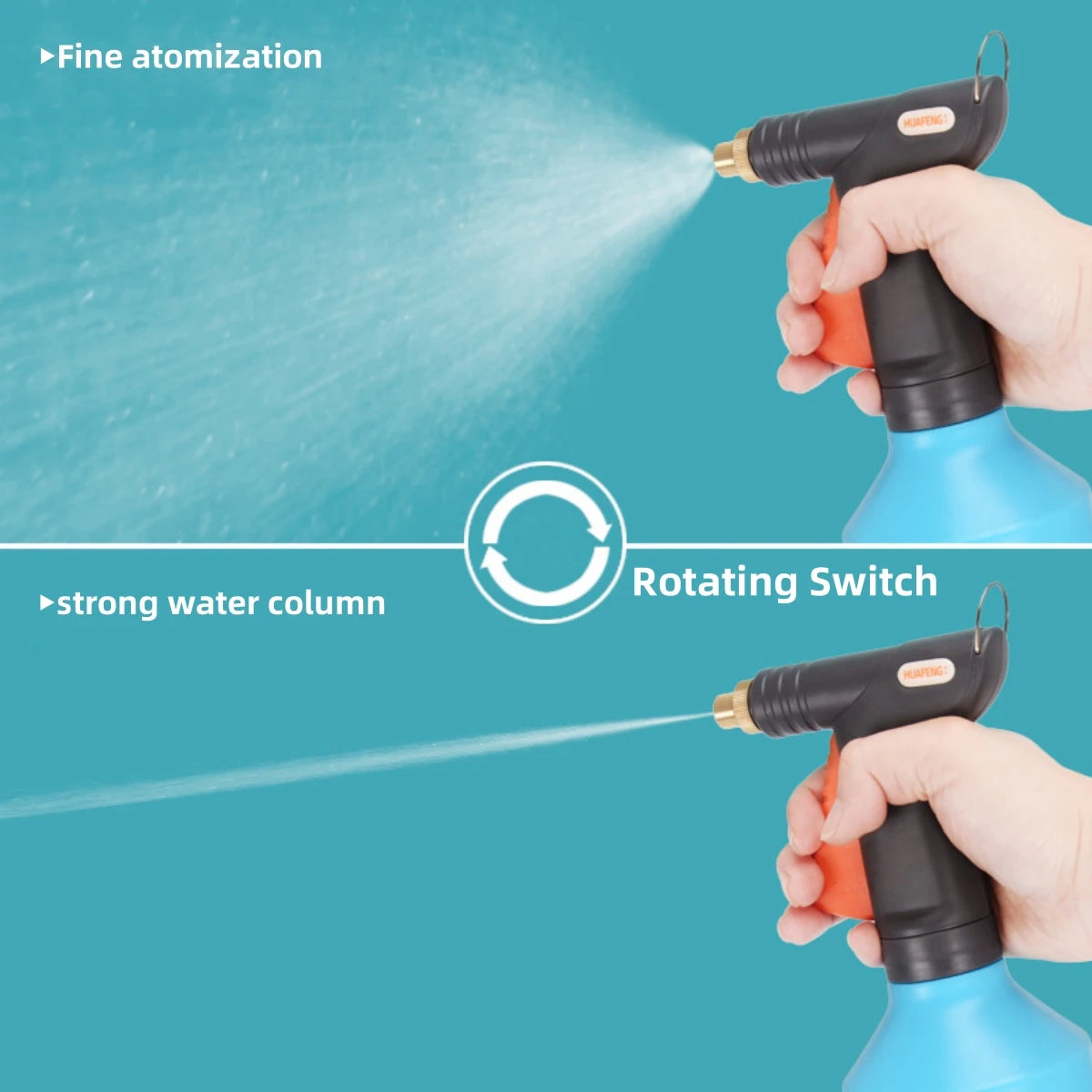 Adjustable Copper Nozzle Sprayer Bottle – 680ml Hand Pressure Pneumatic Spray Kettle for Garden & Disinfection
