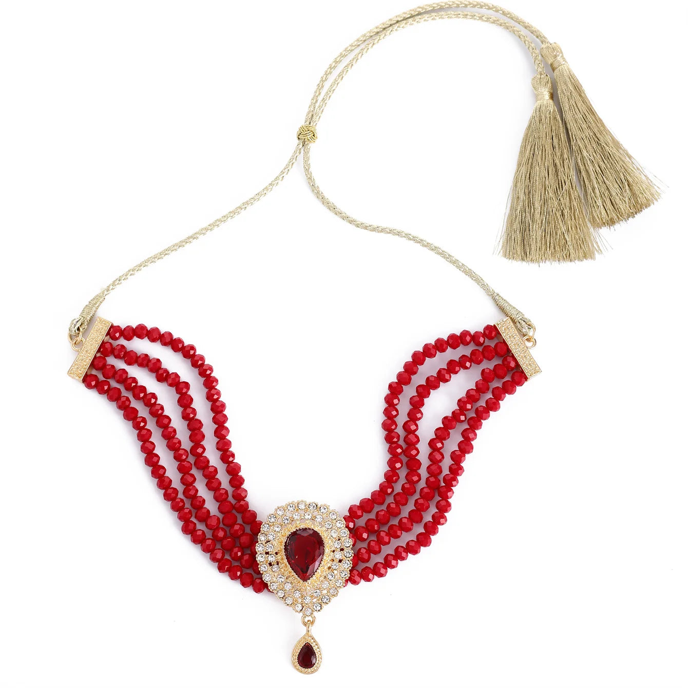 Moroccan Women's Bridal Jewelry Set – Luxurious Traditional Accessories for Weddings & Holiday Gifts