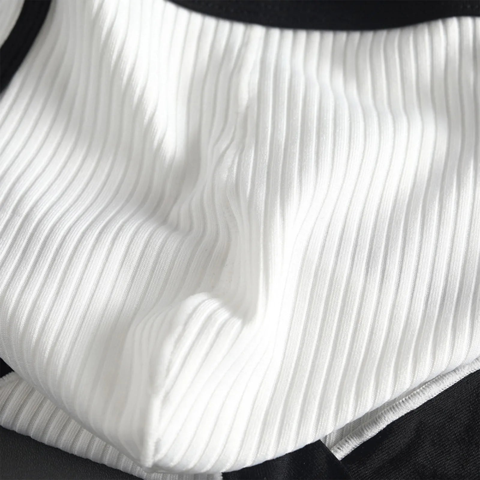 Men's Low-Waist Sexy Striped Briefs – U-Convex Breathable Soft Fiber Underwear