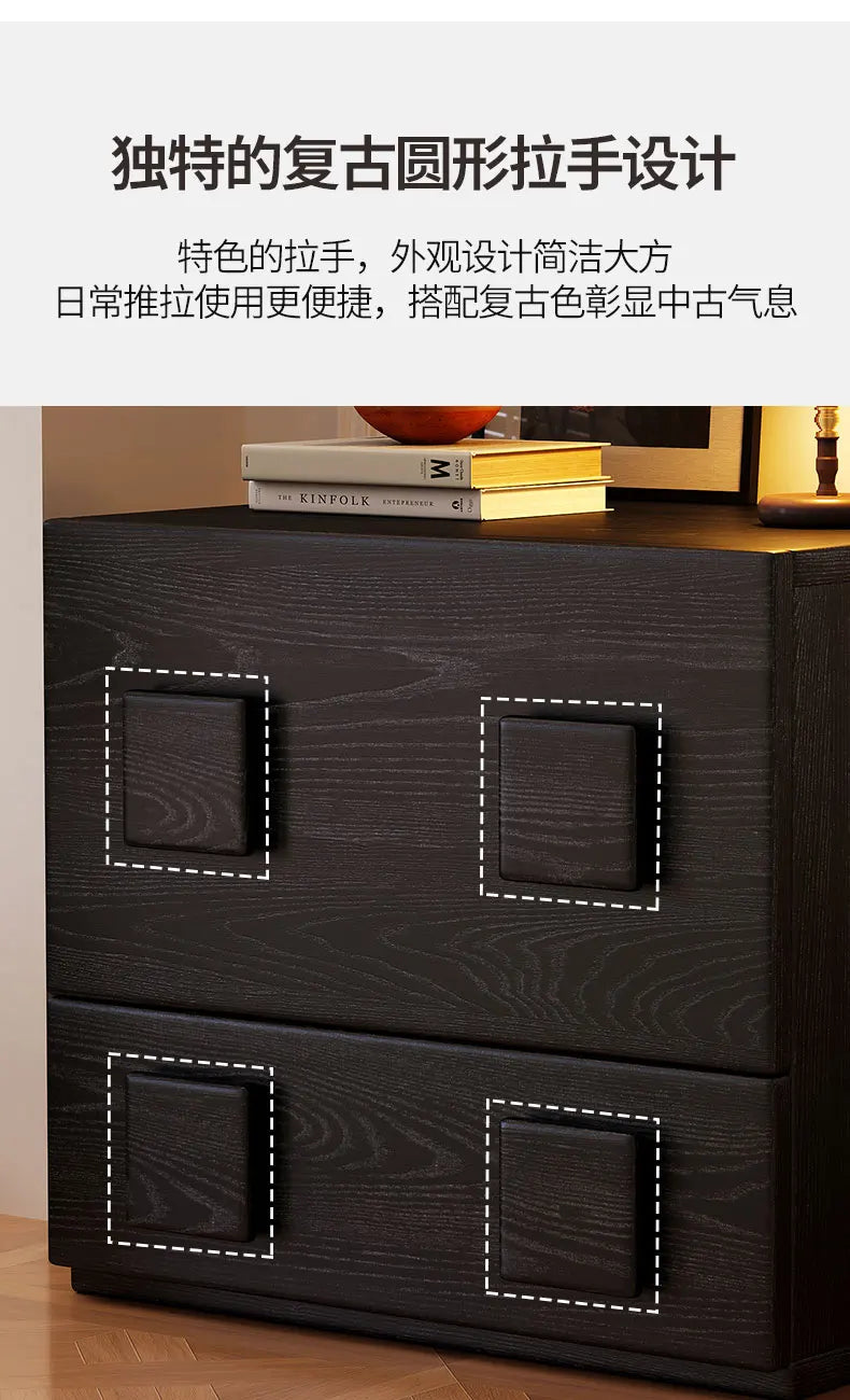 American Glam Living Room Cabinet – Glamorous Storage Display Unit for Home