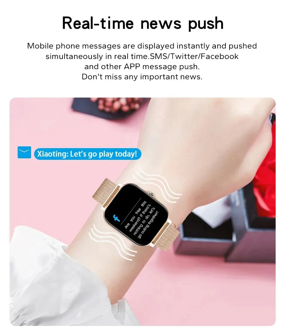 Bluetooth Call Smartwatch – 1.83" Sports Fitness Watch for Android & iOS