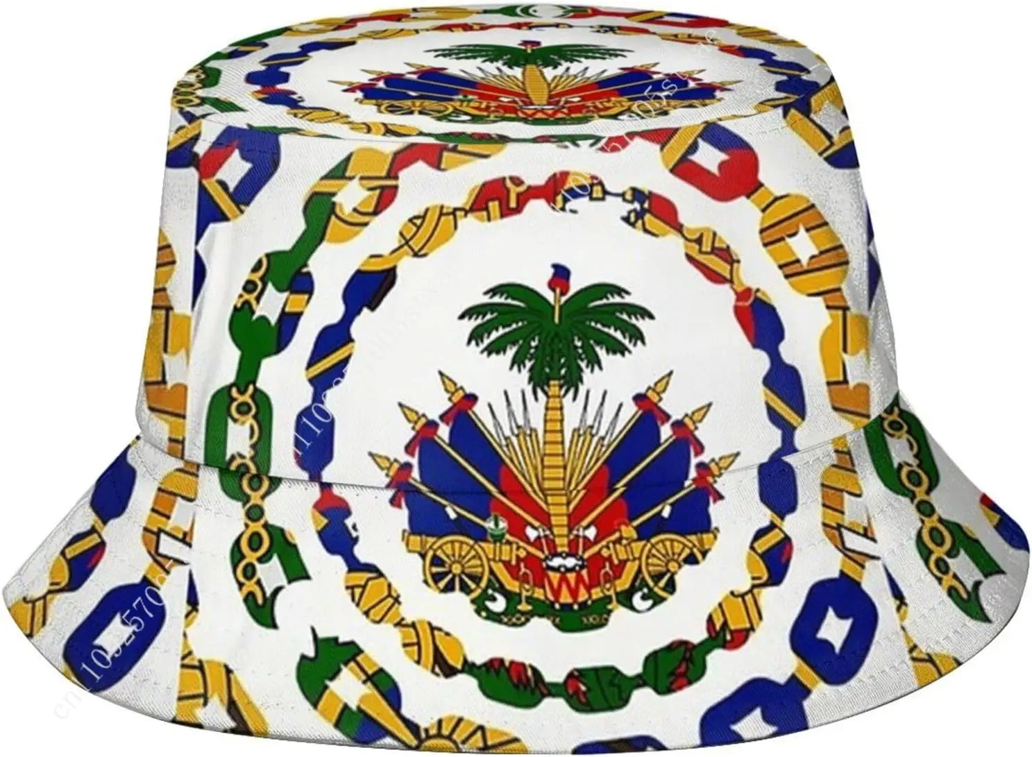 Haiti Flag Bucket Hat – Unisex Haitian Outdoor Fisherman Cap