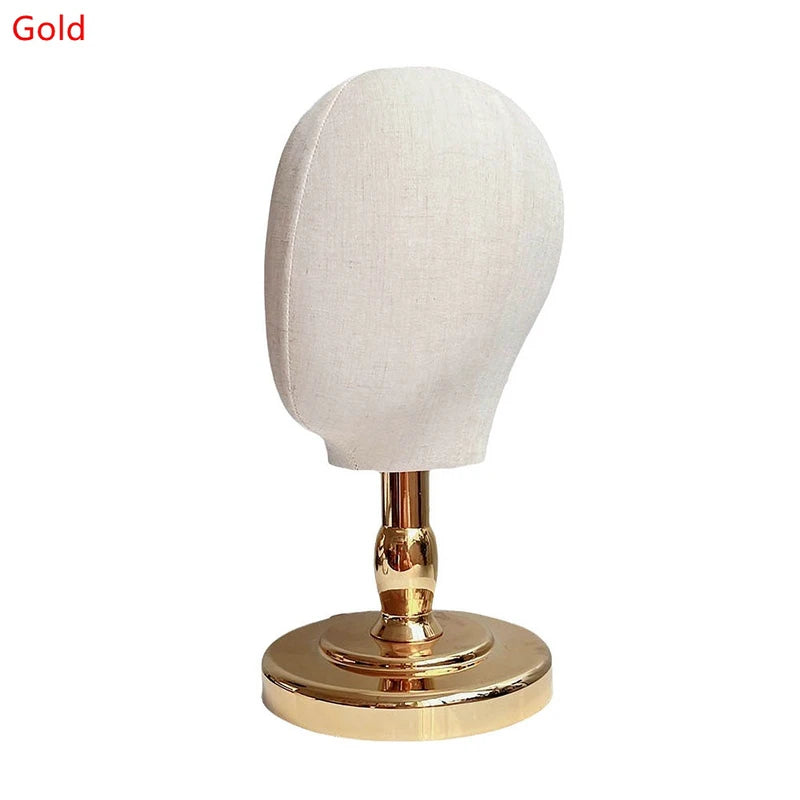 21 Inch Mannequin Head Wig Hat Display Stand Holder Portable Wig Hat Display Stand For Home Salon Hairpieces Styling Head