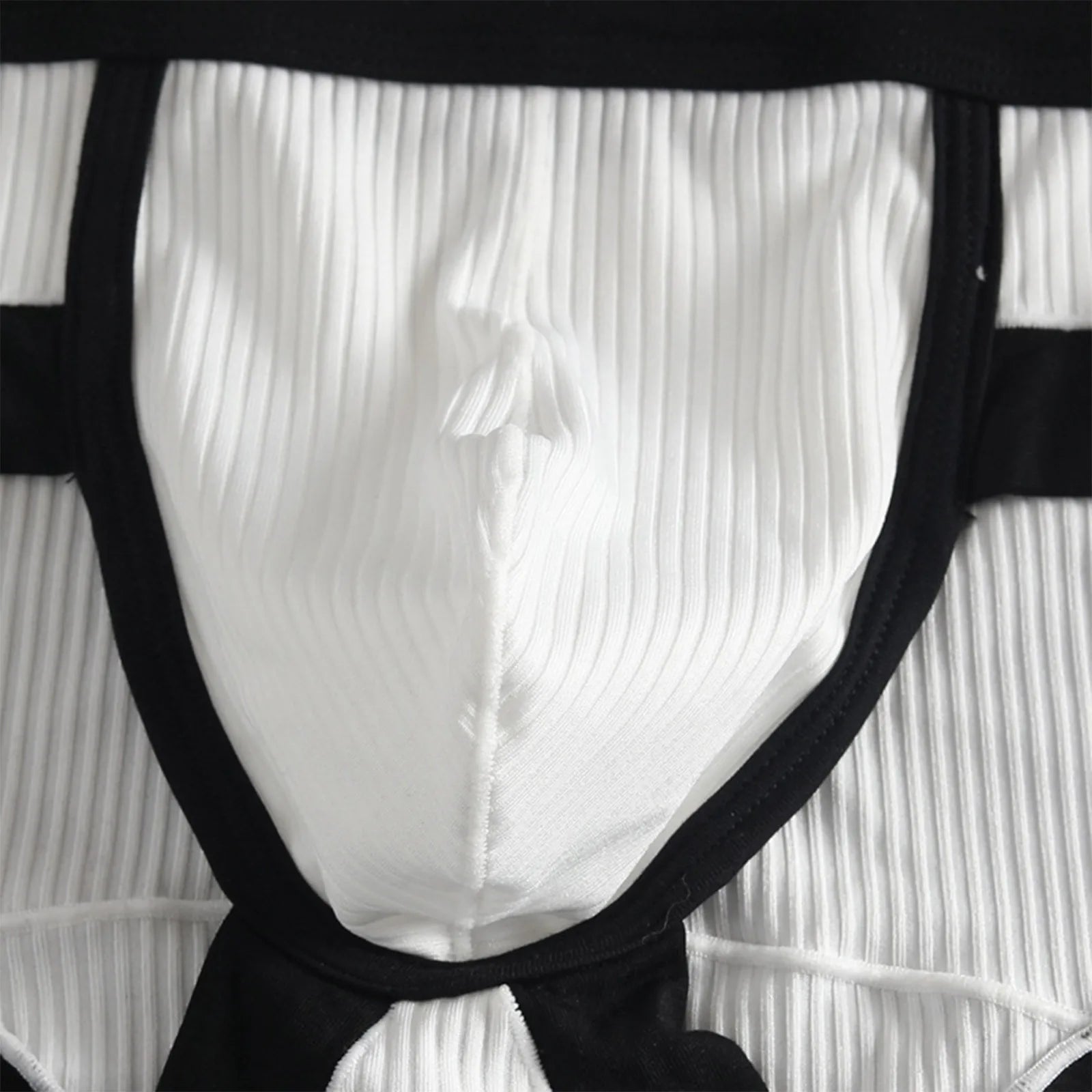 Men's Low-Waist Sexy Striped Briefs – U-Convex Breathable Soft Fiber Underwear