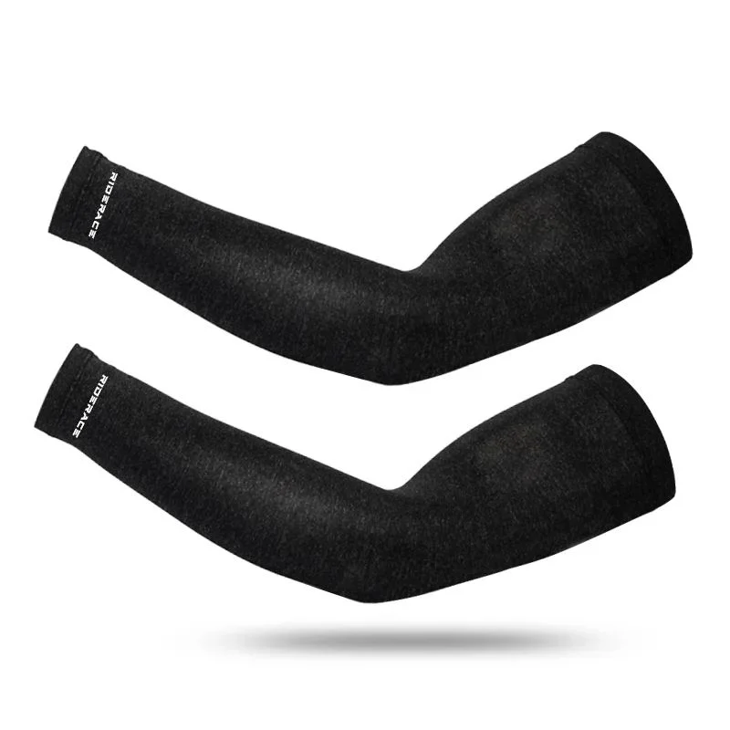 Ice Silk UV Protection Arm Sleeves – Quick Dry Sun Protection for Running & Cycling