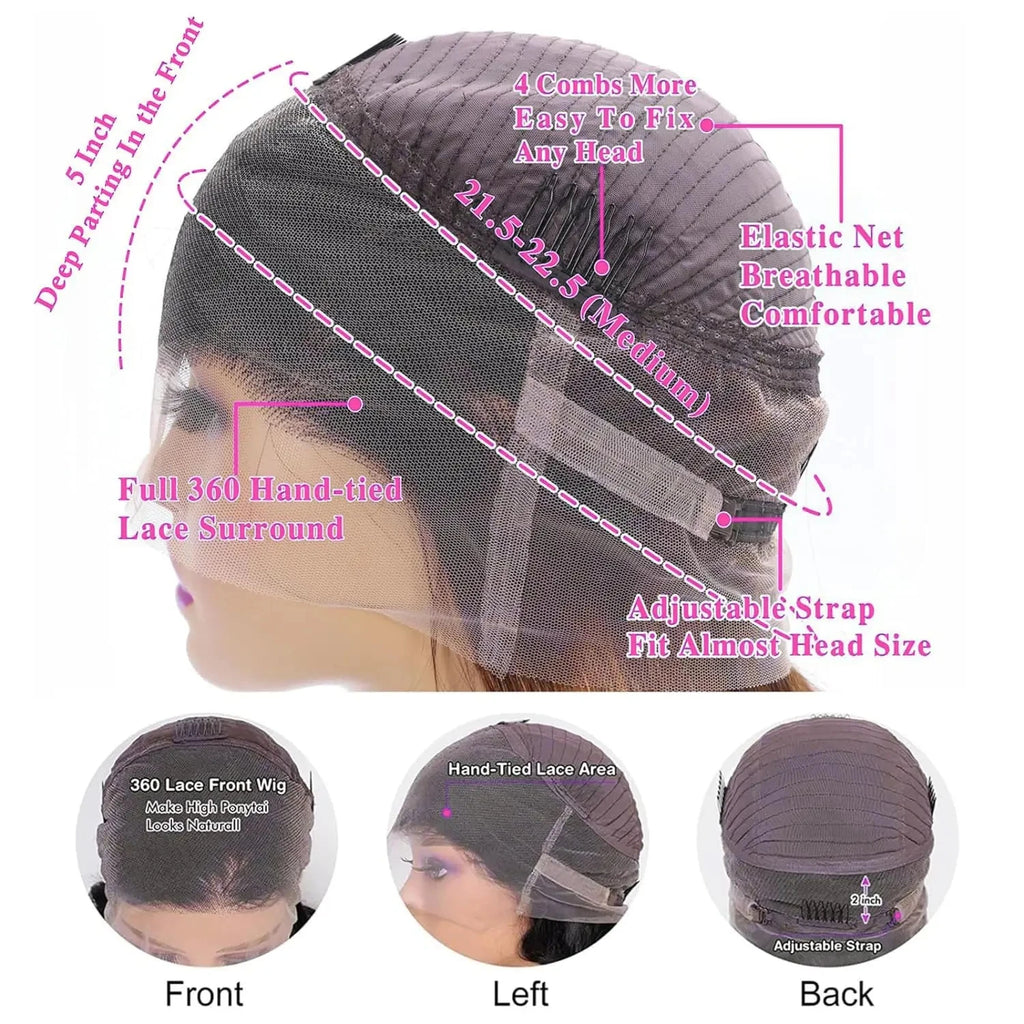 99J 360 Full Lace Wig Human Hair Pre Plucked Burgundy 250 High Density Lace Wigs Body Wave Lace Front Wig Human Hair Wigs
