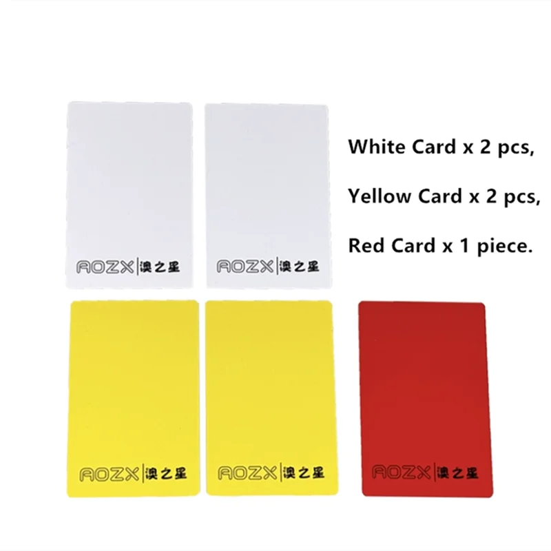 Complete Set of Table Tennis Umpire's Kit,Includes Ruler, Time--out Cards, Penalty Cards, Net Rubber Measuring Cards, Side Toss