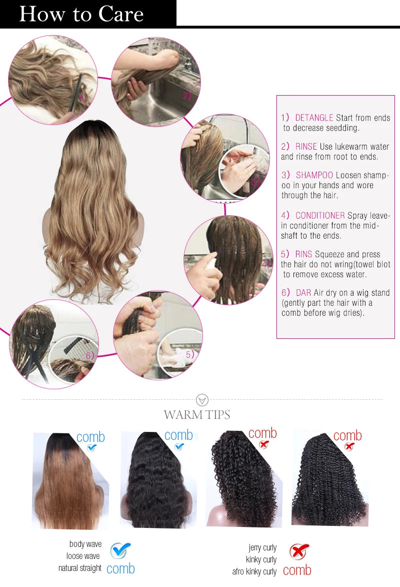 Long Wavy Synthetic Lace Front Wig Pink Hair Natural Wave Pre Plucked Heat Resistant Fiber Wig for Women Daily Party Wear