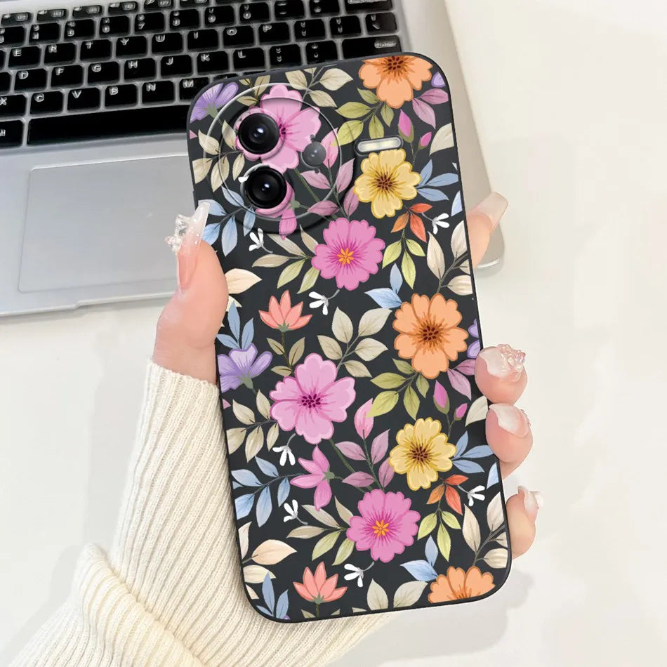 Xiaomi Poco F7 Ultra / F7 Pro Phone Case – Cute Cat & Panda Soft Silicone Shockproof Cover