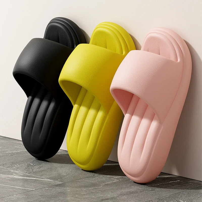 Women's Platform Slide Sandals – Breathable EVA, Anti-Slip, Indoor & Outdoor
