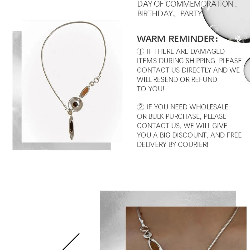 Eye Motif Necklace & Earrings Set – Artistic Craft Jewelry for Women & Men