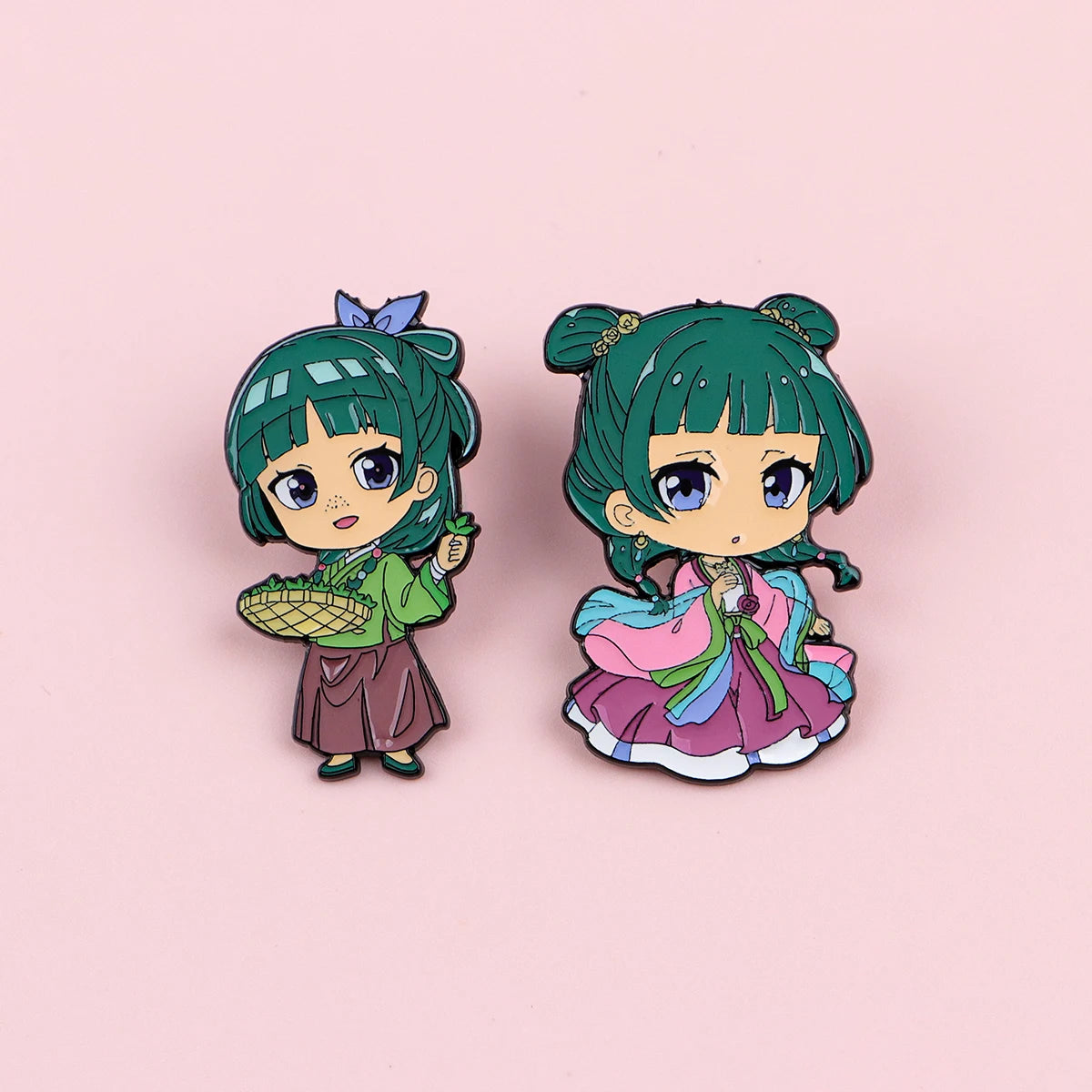 Cute Girls Enamel Pin Anime Characters Brooches on Clothes Badge Bag Clothes Kawaii Cat Lapel Woman Men Jewelry Fans Adults Gift