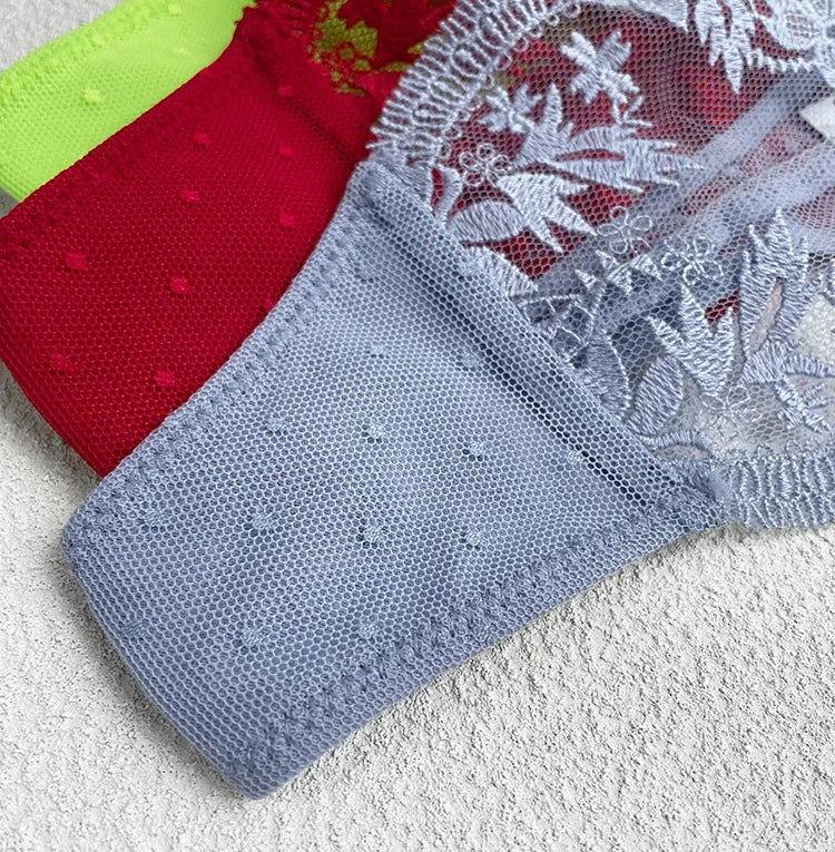 Lace Thong Panties – Women's Seamless Breathable G-String Underwear (S–XL)
