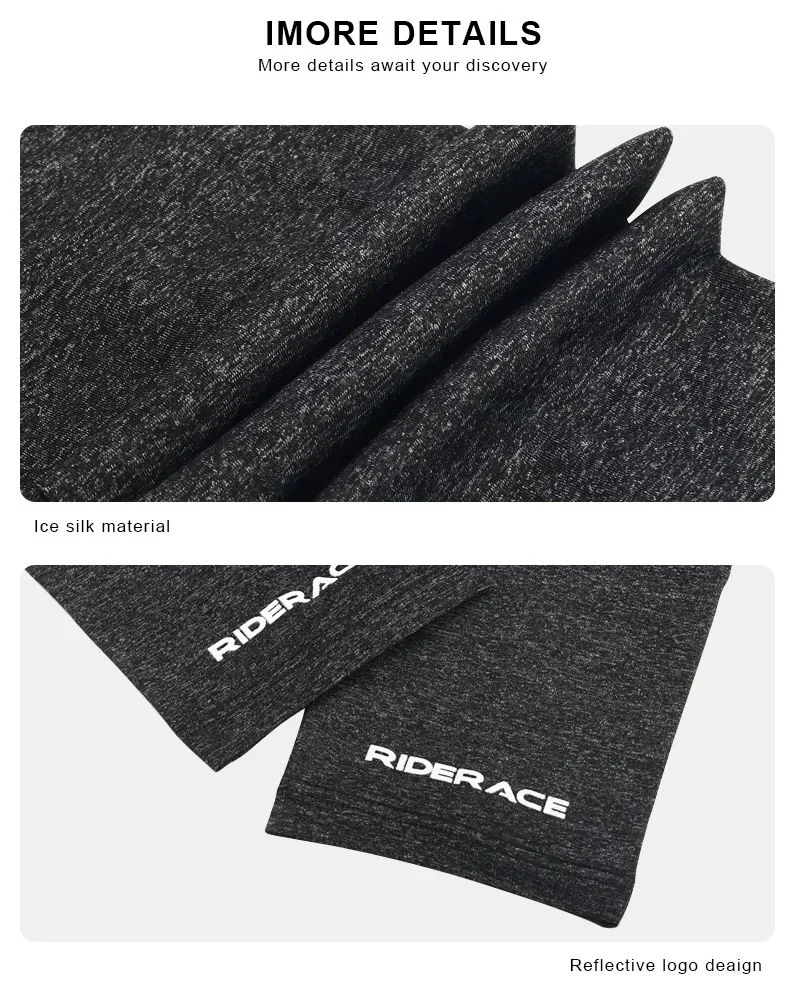 Ice Silk UV Protection Arm Sleeves – Quick Dry Sun Protection for Running & Cycling
