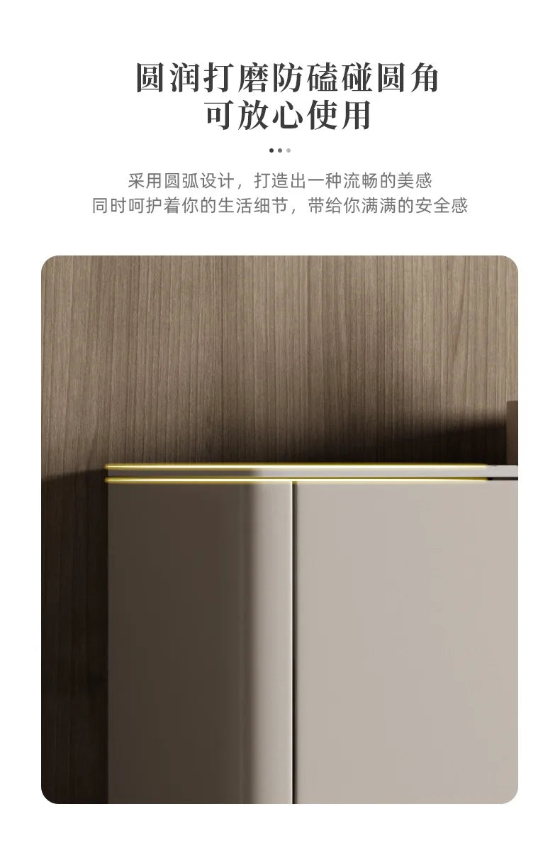 Design Storage Living Room Cabinets Light Luxury Premium Minimalist Display Cabinet Trendy Meuble Rangement Furniture Home