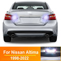 2Pcs Reversing Light For Nissan Altima 1998-2022 2005 2009 2010 2012 2016 2017 2020 Parts Accessories LED Backup Light Canbus