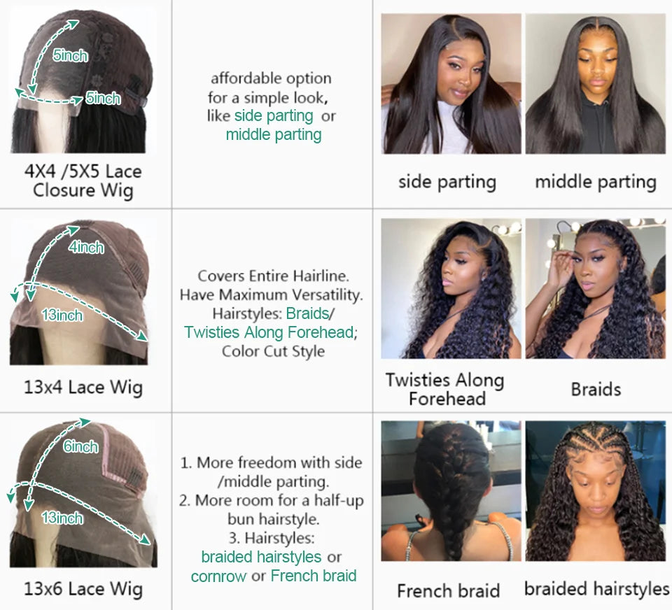 The T-Part Royale — 13x5x2 HD Lace Frontal Wig | Bone Straight | 100% Malaysian Remy Hair | Ready to Wear