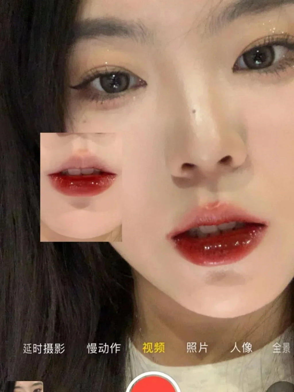Cherry Pink Mirror Water Lip Gloss Lip Glaze Transparent Glass Lip Oil Waterproof Liquid Lipstick Nude Brown Clear Tint Makeup