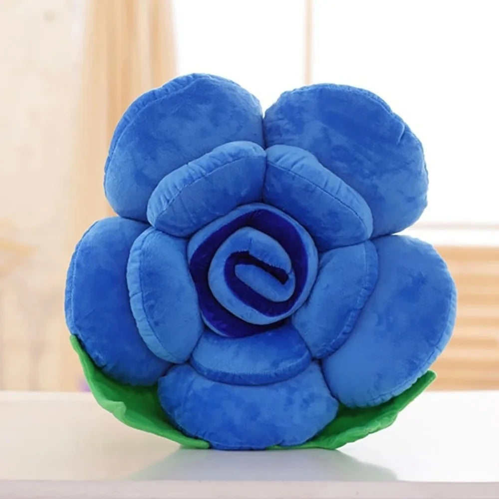 Rose Shaped Pillow | Plush Flower Cushion for Sofa, Car & Home Decor | 3 Sizes | Wedding Gift