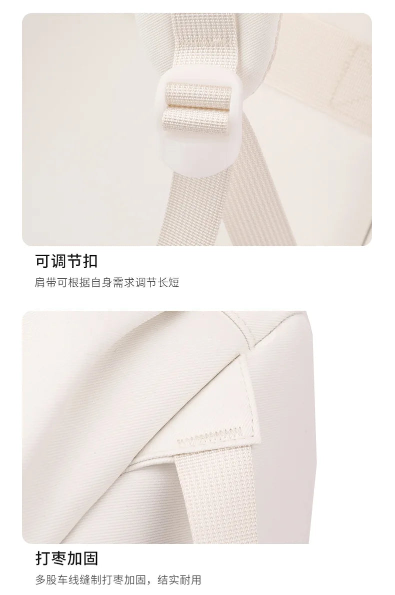 Korean Style Daily Backpack For Women Packsack Waterproof nylon Fabric Travel Backpacks Girls School Bag Teenagers Casual Bags