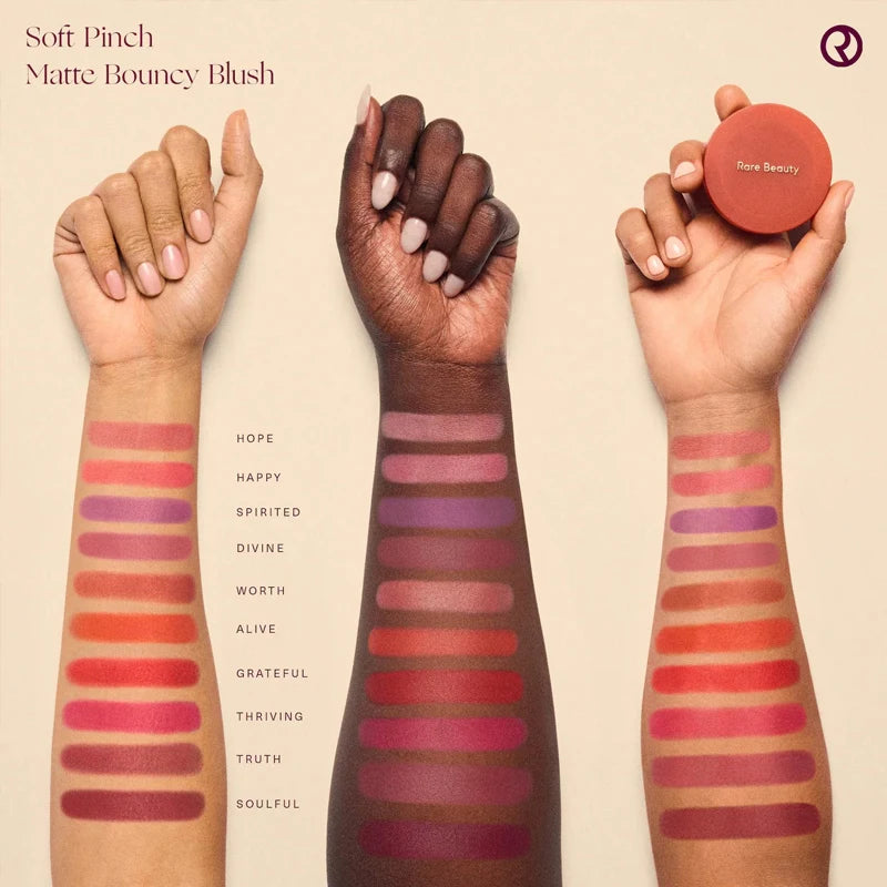 Rare Beauty Liquid Blush – Sheer Dewy Finish Cheek & Lip Tint