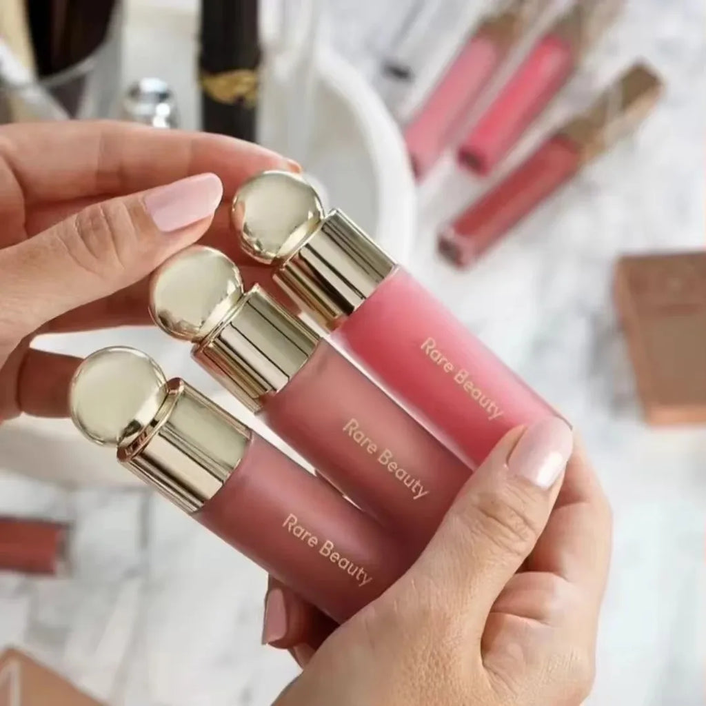 Rare Beauty Liquid Blush Cream – Natural Long-Lasting Moisturizing Cheek Rouge