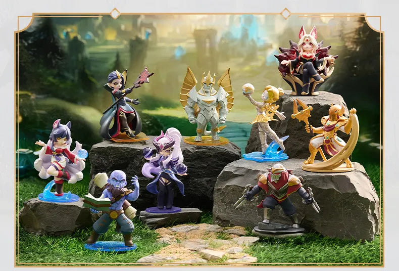 POP MART League of Legends Mid Lane Icons Blind Box | Mystery Kawaii Figurine | Collectible Desktop Ornament & Home Decor