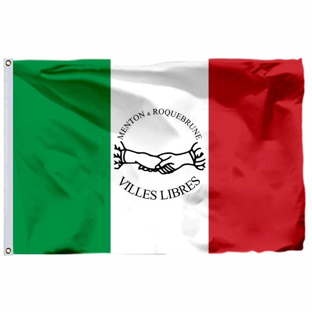 Italian National Flag – Durable Italy Tricolor Banner with Double Stitched Edges & Brass Grommets