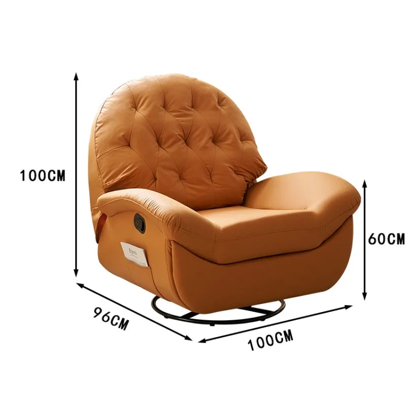 Classic Lazy Sofa with Armrest – Soft Adults Apartment Sofa Cushion for Living Room & Office
