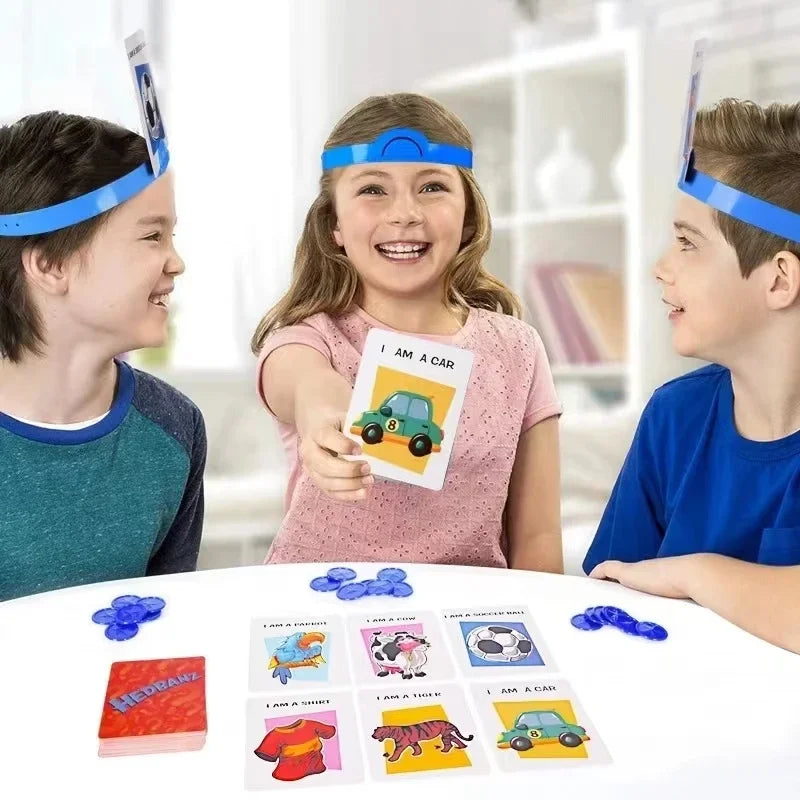 Kids Picture Guessing Board Game – Who Is It? Family Party Game for Children