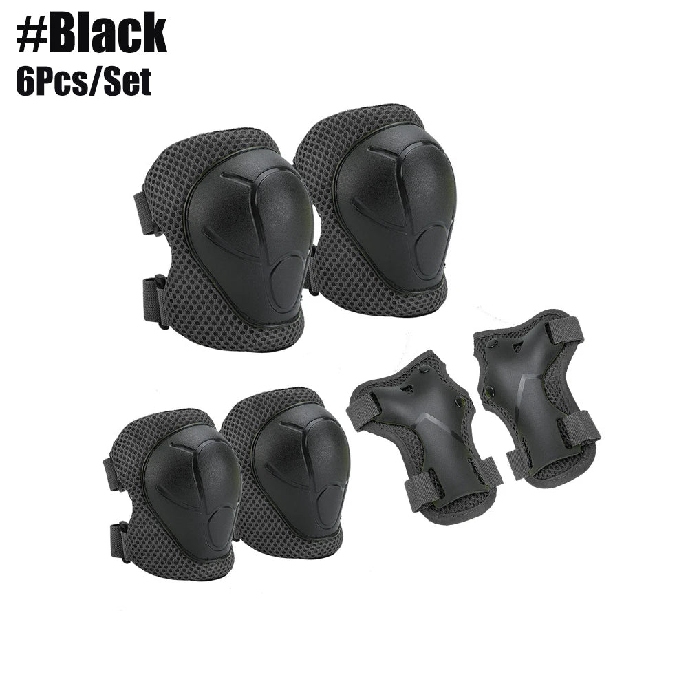 Kids Knee Pads & Elbow Pads Set – Protective Safety Gear for Children Ages 3–7