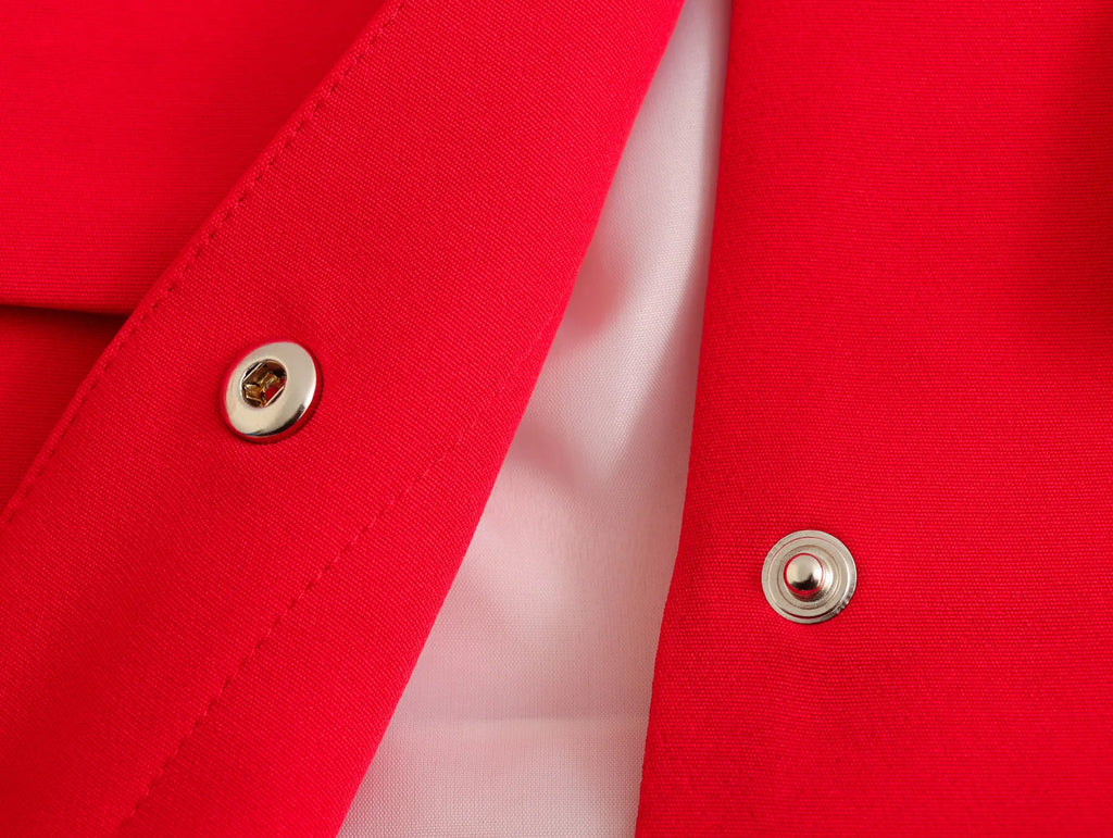 HH Women Fashion Solid Jacket High Street Long Sleeve Covered Button Female Coat With Pocket 2024 Autumn Office Lady Outwear