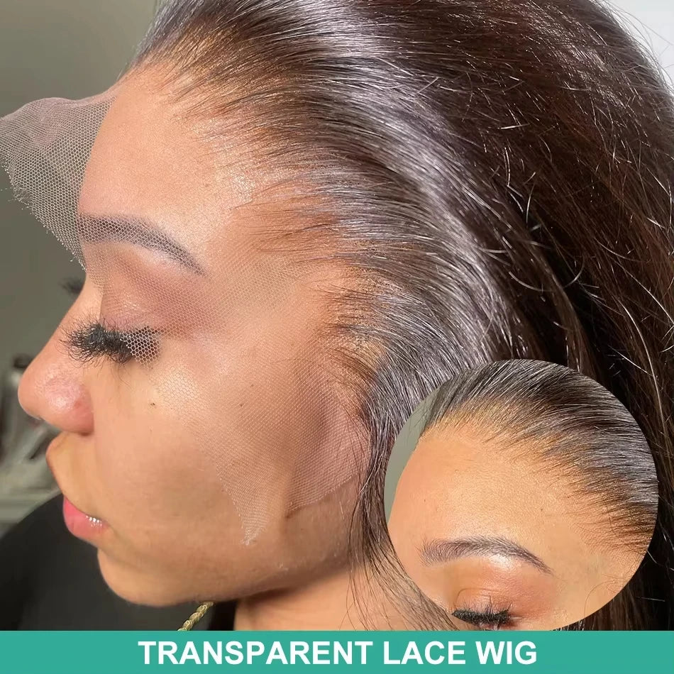 250 Density Natural Color Body Wave Human Hair Wigs 13X6 Hd Lace Frontal Wig 40 Inch Hd Lace Front Wigs Brazilian Hair For Women