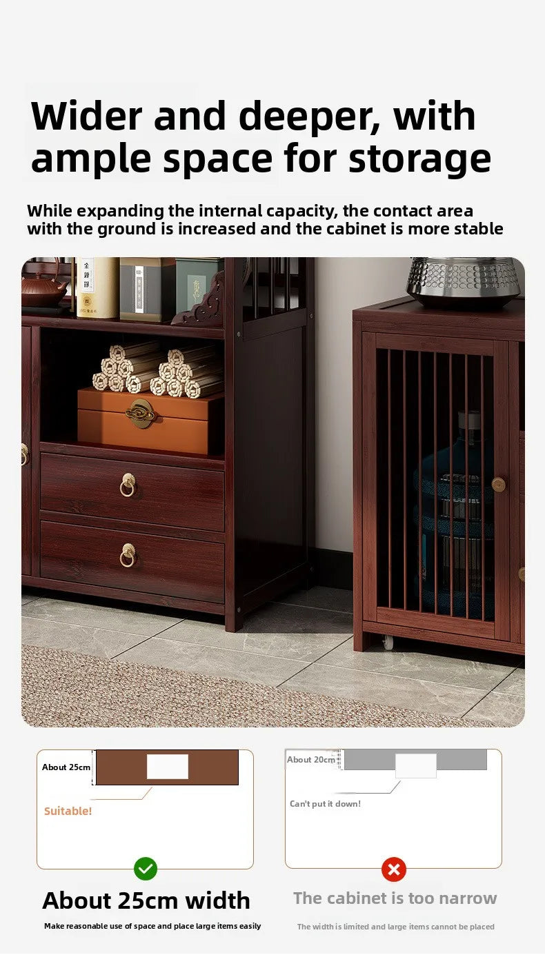 Multifunctional Storage Furniture with Drawers – Modern Home Organization Cabinet