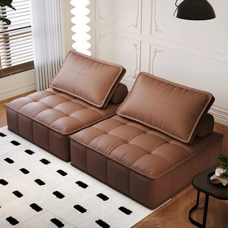Single Modern Luxury Sofa – Nordic Sectional Lounger for Living Room