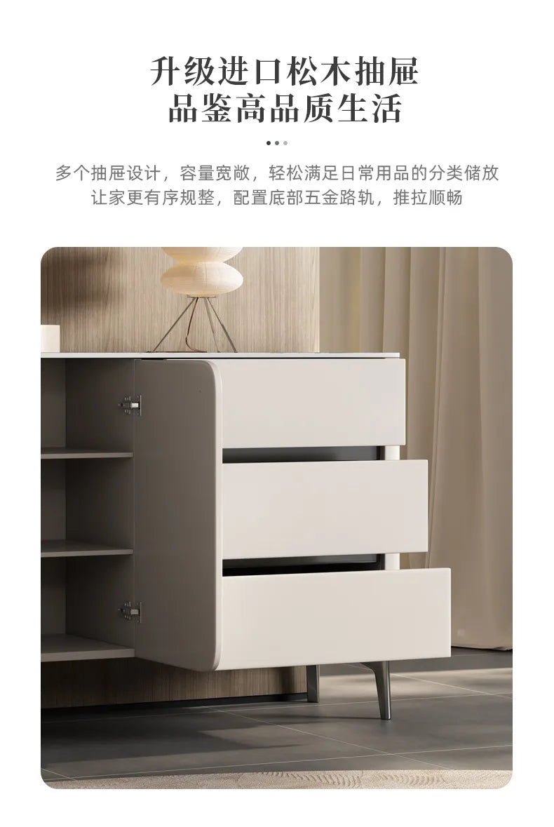 Design Storage Living Room Cabinets Light Luxury Premium Minimalist Display Cabinet Trendy Meuble Rangement Furniture Home