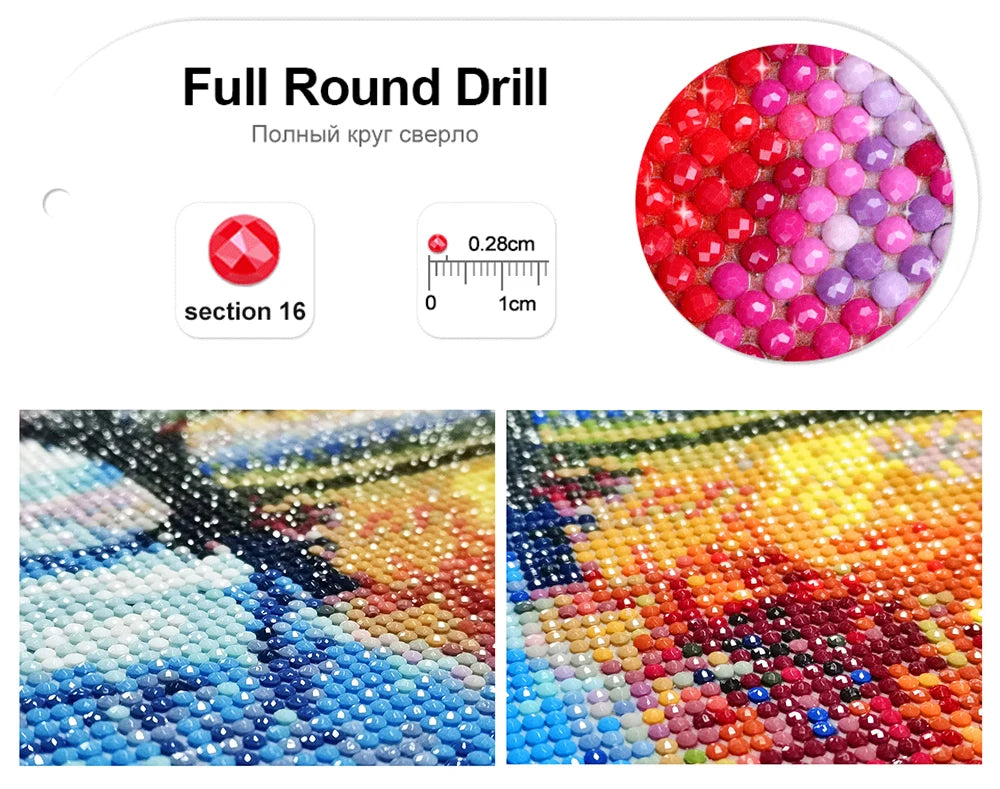 Aristocats Diamond Painting Kit | 5D DIY Full Round Drill Cat Mosaic | Cross Stitch Embroidery | Kids Gift & Home Decor Wall Art