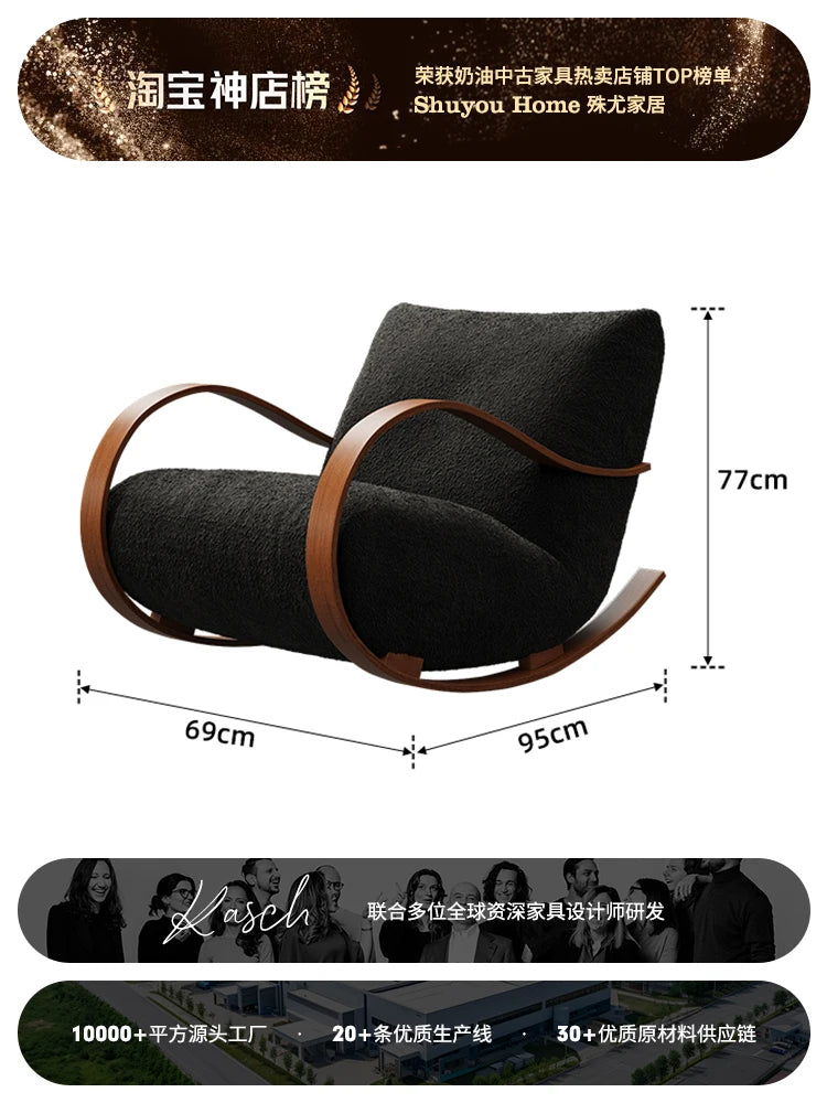 Aesthetic Trendy Living Room Sofa – Western Nordic Comfortable Glamour Sofa