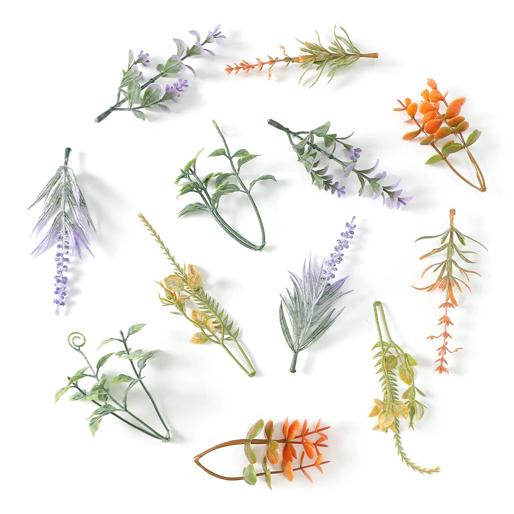 Artificial Aquatic Plants | Silk Fake Leaves for Home, Wedding & Garden Decor | 10, 20 or 30 Pack