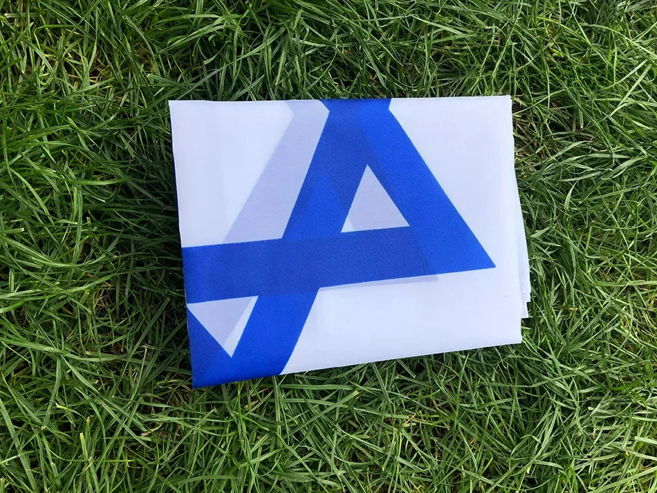 Israel National Flag – 90x150cm Polyester Israeli Banner for Indoor & Outdoor Decoration