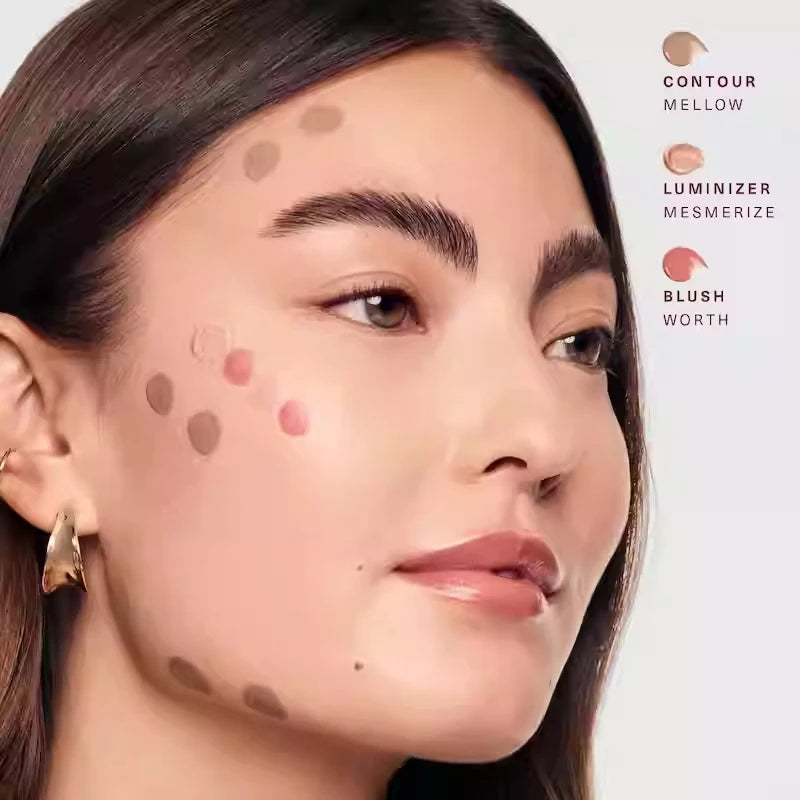 Rare Beauty 3D Bronze Contour Stick – Waterproof Soft Pinch Cream Liquid Blusher
