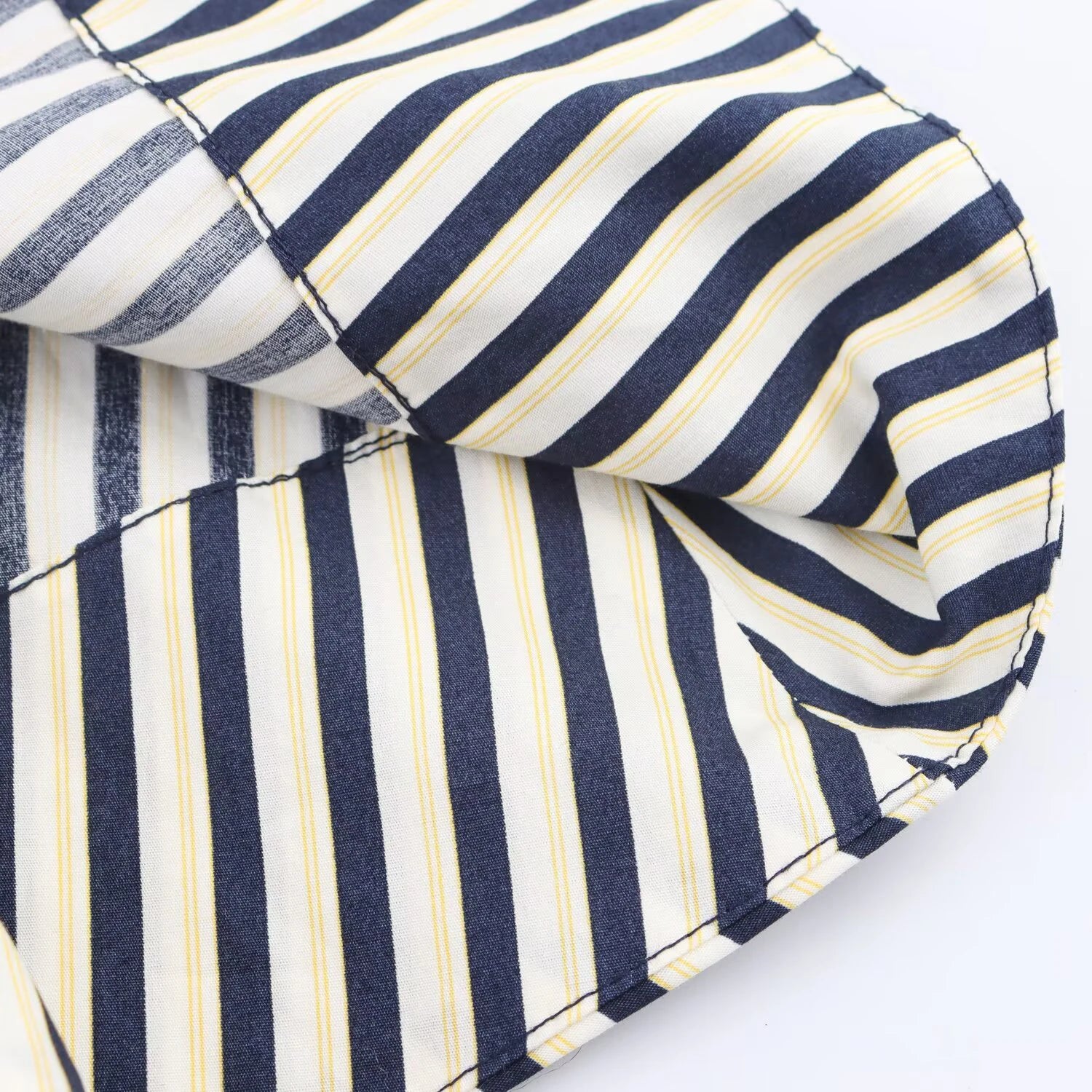 Women's clothing new autumn 2025 European and American fashion temperament casual striped shirt style dress