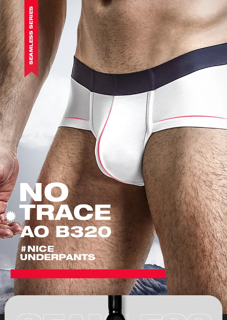 Men's U-Pouch Briefs – Raised Bag Supportive Comfortable Underwear