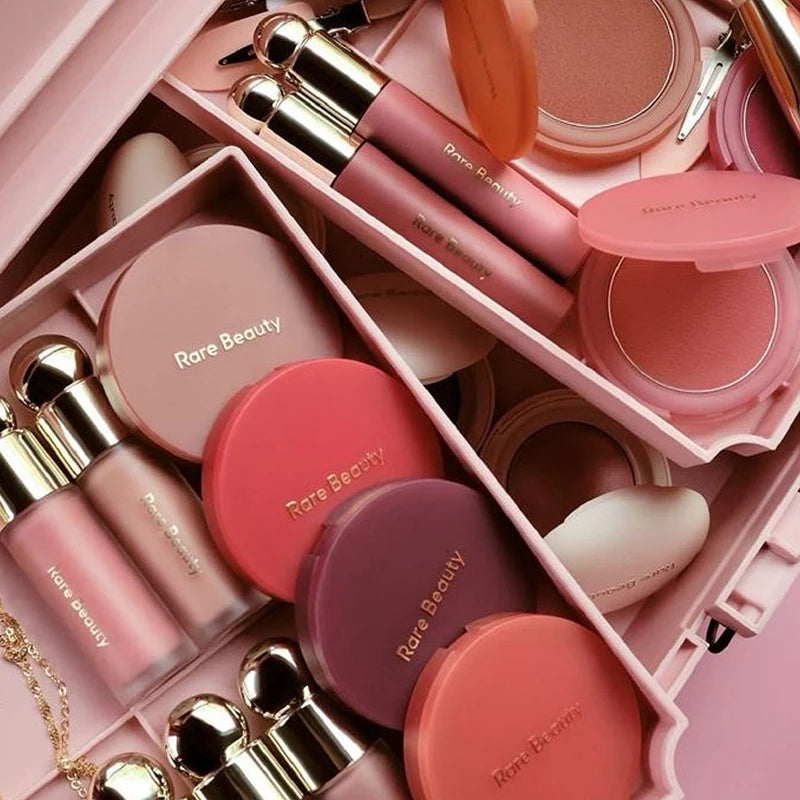 Rare Beauty Creamy Powder Blush – Soft Focus Luminous Glow Buildable Pigment