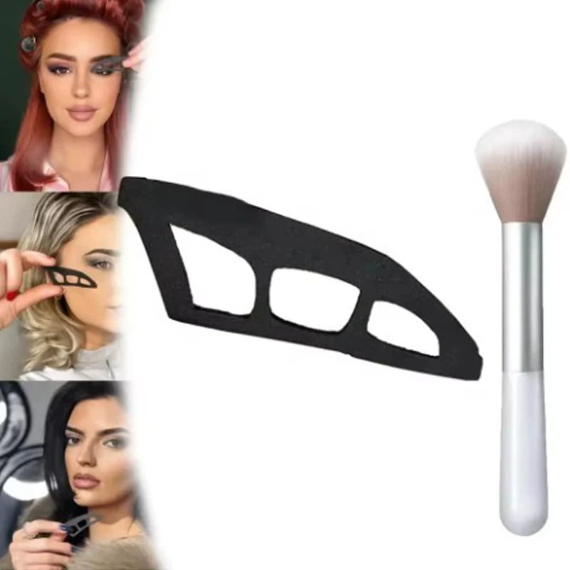 1-50PCs Female Eye Shadow Tool Multi-function Quick Eye Makeup Template Universal Eye Shadow Makeup Tool Suitable For Beginners